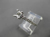 ESTATE .20CT DIAMOND 14KT WHITE GOLD LUCIDA SEMI MOUNT ENGAGEMENT RING #12082
