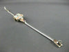 ANTIQUE .58CT OLD MINE DIAMOND AAA RUBY 14K WHITE & ROSE GOLD BLOVA WATCH #22618
