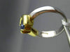 ESTATE 1.10CT DIAMOND & TANZANITE 18K TWO TONE GOLD 3D LOVE KNOT ENGAGEMENT RING