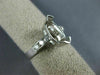 LARGE .24CT DIAMOND 14KT WHITE GOLD 3D MARQUISE SEMI MOUNT ENGAGEMENT RING #4908