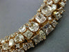 ESTATE EXTRA LARGE GIA 46.27CT PINK DIAMOND 18KT ROSE GOLD 3D ETERNITY NECKLACE