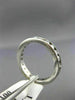 ESTATE .70CT DIAMOND 14KT WHITE GOLD 3D ETERNITY WEDDING ANNIVERSARY RING #1214