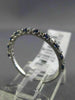 .41CT DIAMOND & AAA SAPPHIRE 14KT WHITE GOLD 3D SEMI ETERNITY ANNIVERSARY RING