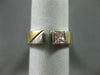 ESTATE .40CT PRINCESS CUT DIAMOND 14KT YELLOW & WHITE GOLD ENGAGEMENT RING #1104