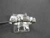 ESTATE .64CTW BAGUETTE & ROUND DIAMOND 14KT WHITE GOLD ANNIVERSARY RING F/G VSSI
