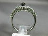 LARGE 1.08CT DIAMOND & AAA MARQUISE SAPPHIRE 14K WHITE GOLD HALO ENGAGEMENT RING
