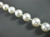 ESTATE 14KT YELLOW GOLD ONE STRAND NATURAL AAA SOUTH SEA PEARL BRACELET #19608