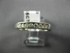 ESTATE WIDE .35CT DIAMOND 14K WHITE GOLD 8 STONE CHANNEL ANNIVERSARY RING #22943