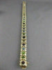 ESTATE 7.80CTW AMETHYST TOPAZ PERIDOT GARNET CITRINE 14K GOLD LINE BRACELET 2619