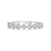 .93CT DIAMOND 14K WHITE GOLD SEMI ETERNITY SHARED PRONG WEDDING ANNIVERSARY RING