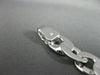 ESTATE WIDE 14KT WHITE GOLD SOLID HANDCRAFTED ITALIAN CLASSIC BRACELET #22778