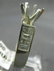 1.60CT DIAMOND PLATINUM ROUND PRINCESS BAGUETTE SEMI MOUNT ENGAGEMENT RING 13900
