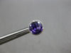 2.21CT DIAMOND & AAA AMETHYST 14K WHITE GOLD 3D ROUND CLASSIC HALO STUD EARRINGS