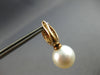 LARGE 1.12CT DIAMOND & SOUTH SEA PEARL 18KT ROSE GOLD MULTI ROW HUGGIE EARRINGS
