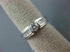 ESTATE .34CT DIAMOND 14KT WHITE GOLD 3D CLASSIC SOLITAIRE ENGAGEMENT RING #19540