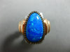 ESTATE LARGE .23CT CHOCOLATE FANCY DIAMOND & AAA OVAL 14K WHITE GOLD HALO RING