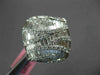 LARGE 2.55CT DIAMOND 18K WHITE GOLD 3D ROUND & BAGUETTE HERSHEY CRISS CROSS RING