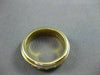 ESTATE .40CT DIAMOND ETOILE ETERNITY FLOATING 14KT YELLOW GOLD RING 6mm  #10804