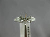 .96CT DIAMOND 14K WHITE GOLD 3D ROUND PRINCESS SEMI MOUNT ENGAGEMENT RING #23794