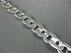 ESTATE WIDE 14KT WHITE GOLD SOLID HANDCRAFTED ITALIAN CLASSIC BRACELET #22778
