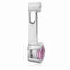 ESTATE .90CT DIAMOND & AAA PINK SAPPHIRE 14K WHITE GOLD CLASSIC FLOATING PENDANT