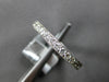 .88CT DIAMOND 18KT WHITE GOLD 2.5mm FILIGREE MILGRAIN ETERNITY ANNIVERSARY RING