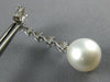 1.45CT DIAMOND & AAA SOUTH SEA PEARL 18KT WHITE GOLD 3D JOURNEY HANGING EARRINGS