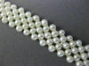 ESTATE WIDE & LONG AAA SOUTH SEA PEARL 14K YELLOW GOLD MULTI ROW BRACELET #26195