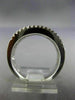 WIDE 2.06CT DIAMOND ROUND PRINCESS BAGUETTE 18KT WHITE GOLD ANNIVERSARY RING