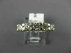 ESTATE 1.93CT DIAMOND 18K WHITE GOLD 3D FIVE STONE DOUBLE SIDED ANNIVERSARY RING