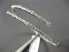 LARGE 1.65CT DIAMOND 14KT WHITE GOLD BY THE YARD FLEXIBLE TENNIS BANGLE BRACELET