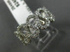 ESTATE WIDE .67CT DIAMOND 14KT WHITE GOLD 3D MULTI WAVE SEMI ETERNITY FUN RING