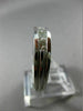 ESTATE 1.45CT PRINCESS DIAMOND 14K WHITE GOLD 3D WEDDING ANNIVERSARY RING #1302