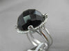 ESTATE MASSIVE 31.89CT DIAMOND & AAA SMOKY TOPAZ 14K WHITE GOLD DOME SHAPE RING