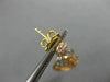 ESTATE LARGE 1.50CT DIAMOND 14K TRI COLOR GOLD 3D FILIGREE DROP HANGING EARRINGS