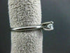 ESTATE .41CT DIAMOND PLATINUM SOLITAIRE ENGAGEMENT RING E SI JUST AMAZING #19334