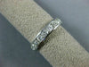 LARGE 2.0CT DIAMOND 14KT WHITE GOLD ROUND 3D CHANNEL ETERNITY ANNIVERSARY RING