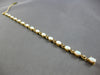 4.6CT DIAMOND & AAA OPAL 14KT YELLOW GOLD OVAL & ROUND ETERNITY BRACELET 28192