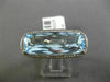 ESTATE LARGE 10.76CT DIAMOND & AAA BLUE TOPAZ 14KT WHITE GOLD 3D HALO FUN RING