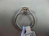 ESTATE .98CT IGI / GIA FANCY YELLOW DIAMOND 18KT WHITE GOLD 3D ENGAGEMENT RING