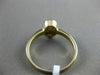ESTATE WIDE .15CT ROUND DIAMOND 14KT YELLOW GOLD 3D OVAL CLASSIC PAVE LOVE RING