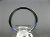 ESTATE .60CT DIAMOND 14KT WHITE GOLD 3D CLASSIC CHANNEL ANNIVERSARY RING #19399