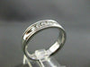 ESTATE WIDE .56CT DIAMOND 14KT WHITE GOLD 7 STONE ANNIVERSARY WEDDING RING #2603
