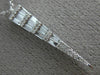 ESTATE .38CT DIAMOND 14KT WHITE GOLD CLASSIC TRIANGULAR ANCHOR FLOATING PENDANT