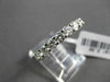 ESTATE 2.39CT ROUND DIAMOND 14KT WHITE GOLD SHARED PRONG ETERNITY RING 3mm WIDE