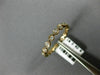 ESTATE .29CT DIAMOND 14KT YELLOW GOLD ETERNITY INFINITY WEDDING ANNIVERSARY RING