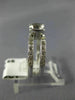 ESTATE .36CT DIAMOND 18K WHITE GOLD SEMI BEZEL SEMI MOUNT ENGAGEMENT RING #11188