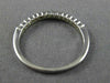 ESTATE .22CT DIAMOND 14K WHITE GOLD SHARE PRONG WEDDING ANNIVERSARY RING #19780