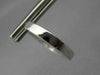 ESTATE .80CT DIAMOND 14KT WHITE GOLD CLASSIC CHANNEL HOOP HUGGIE EARRINGS #17583