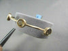 ANTIQUE HAMMER LOOK 3.92CT SMOKY TOPAZ & CITRINE 14KT YELLOW GOLD BANGLE !!!!